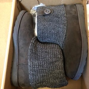 Brand New Gray Boots